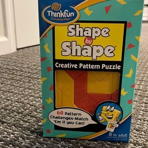 Thinkfun shape by shape pattern puzzle